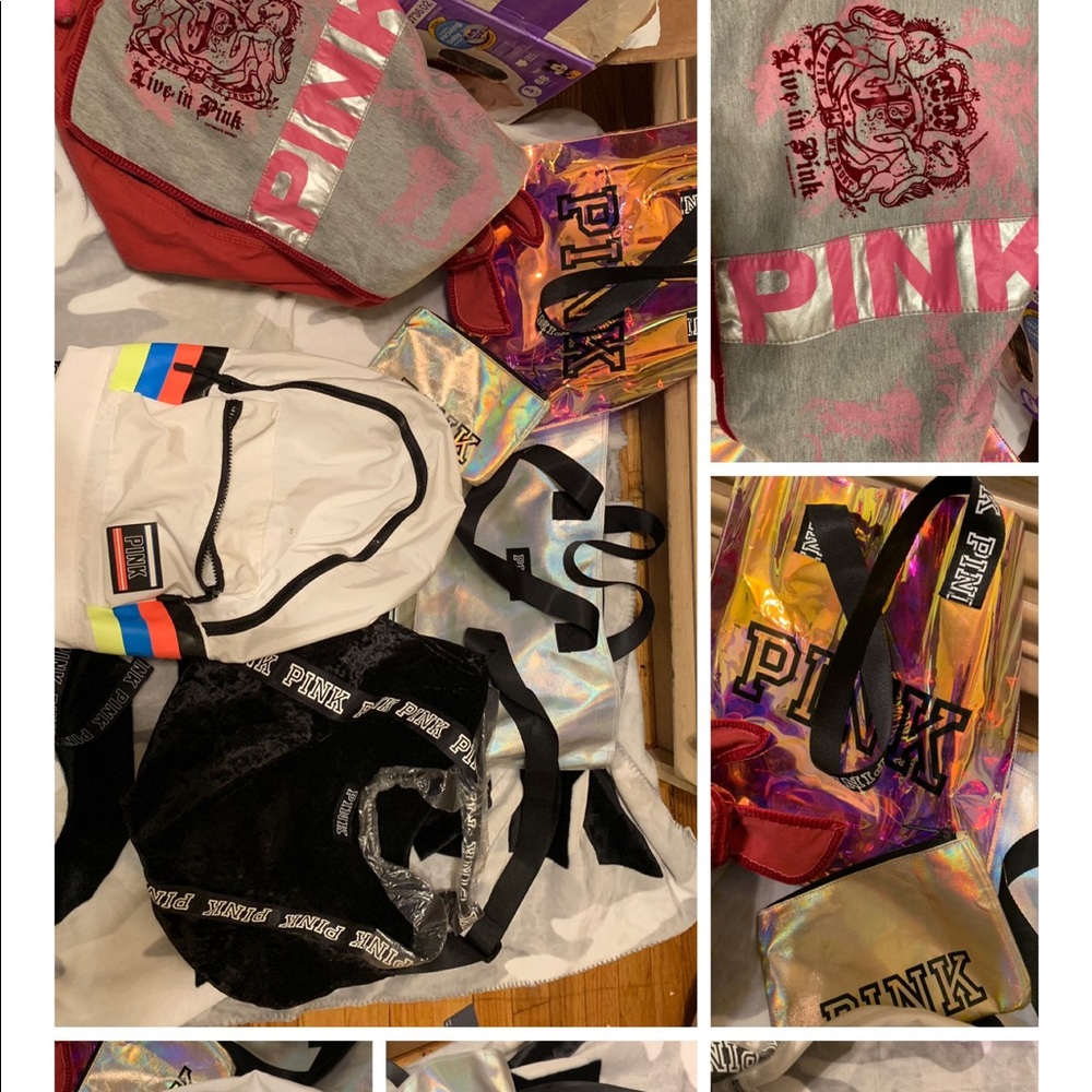 Pink vs bags for sale individual or sells as lot
